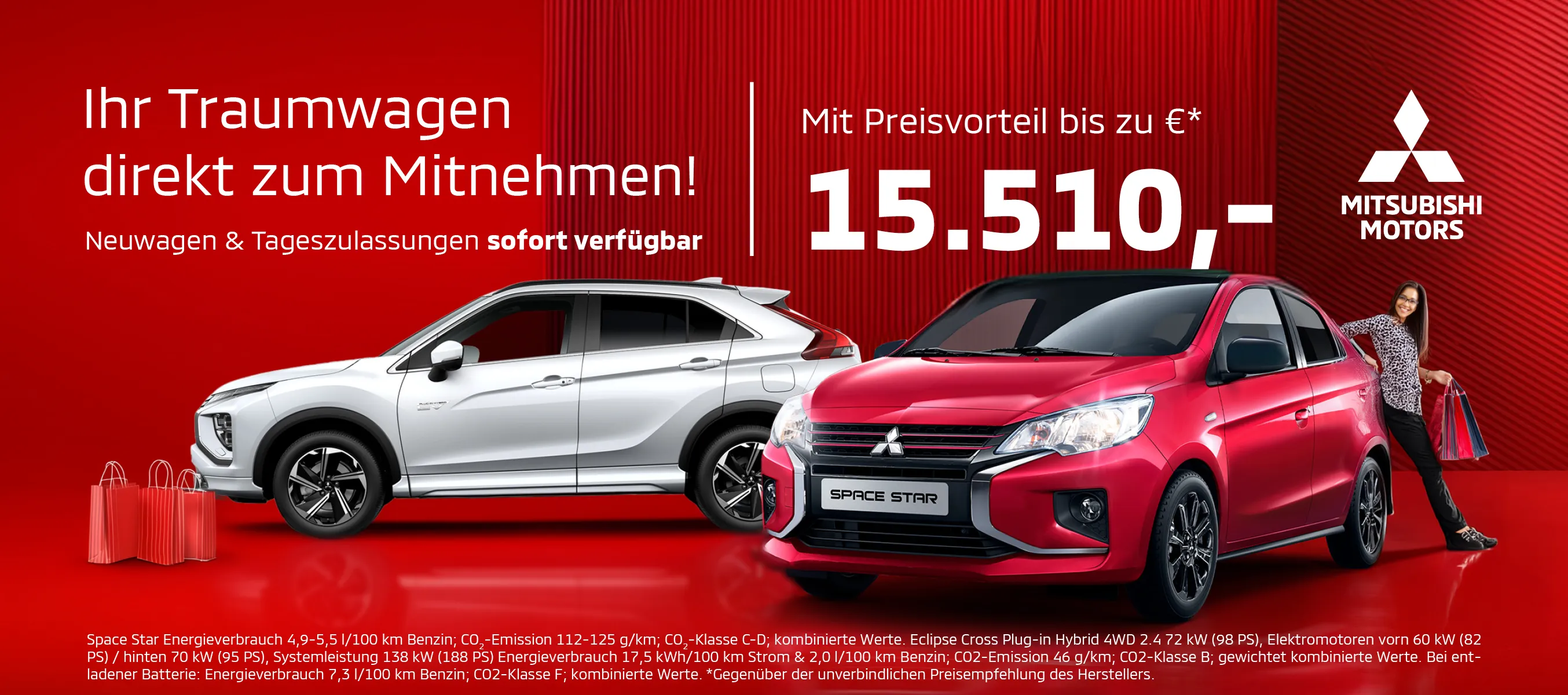 Autohaus Penning Mitsubishi SALES Aktion 26340 Zetel-Neuenburg ASX Colt Space Star