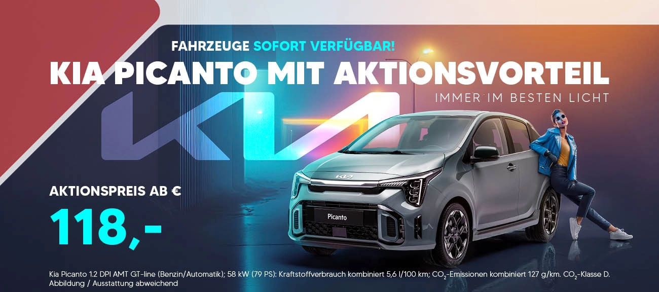 Kia Picanto Aktionsvorteil